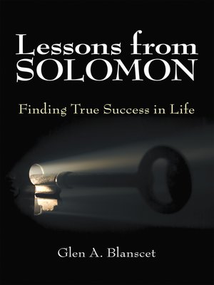 cover image of Lessons from Solomon